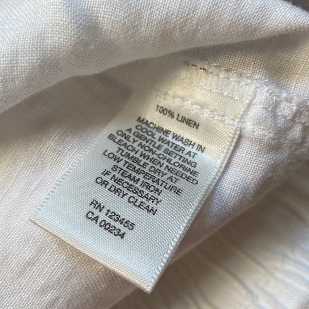 Lord & Taylor Linen Capris - Picture 8 of 8